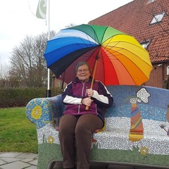 Appy de Lange - de Vries op de social sofa